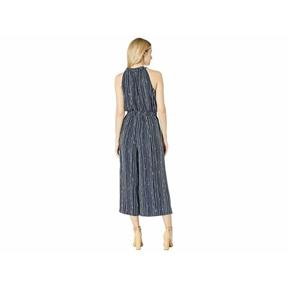 London times striped jumpsuit Romper navy blue - Picture 2 of 8